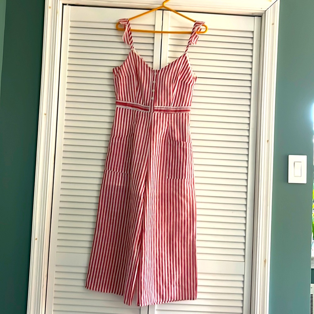 Striped Jumpsuit